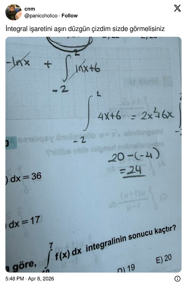 Tebriği hak ediyor.