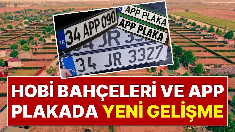 AKP’li Şamil Tayyar Açıkladı: Hobi Bahçeleri ve APP Plaka Konusunda Yeni Karar Geliyor