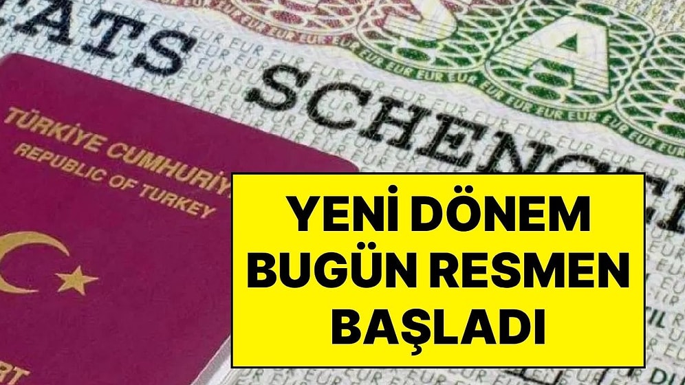 Schengen Vize Olup Yurt Dışına Çıkacak Olanların Dikkatine: Yeni Dönem Bugün Resmen Başladı
