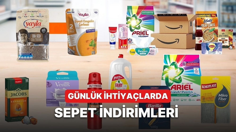 Günlük İhtiyaçlarınızı Tamamlayacak Ürünlerde Süper İndirim Günleri Başladı!