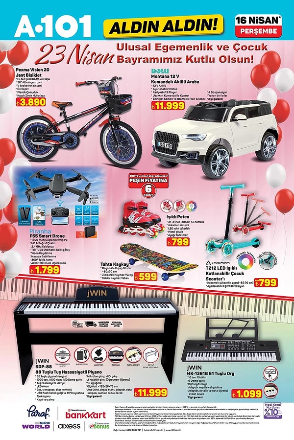 Pexma Vision 20 Jant Bisiklet 3.890 TL