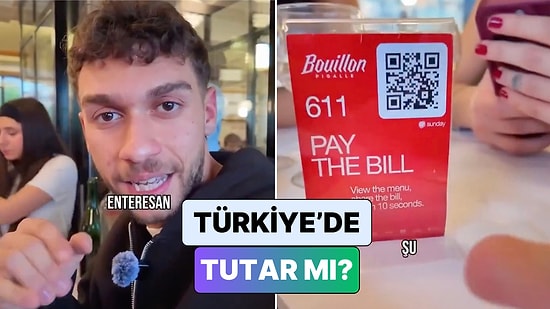 Paris'e Giden Bir İçerik Üreticisi Kafede Karşılaştığı İlginç Hesap Ödeme Yöntemini Paylaştı