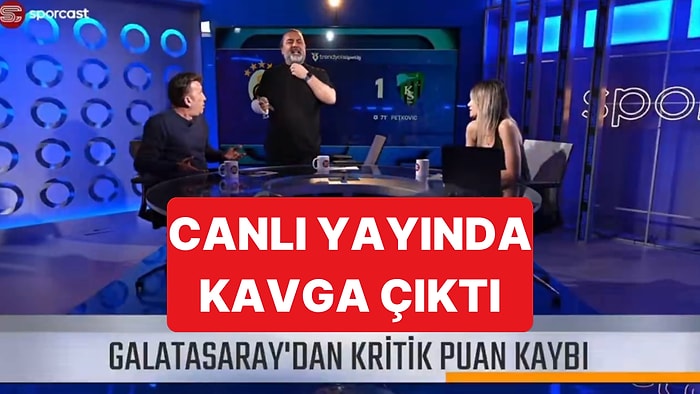 Galatasaray Maçı Sonrası Evren Turhan ve Emre Bol Birbirine Girdi