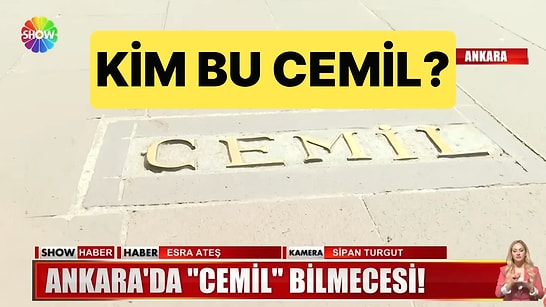 Ankara Gizemli Cemil'in Peşine Düştü: Kim Bu Cemil?