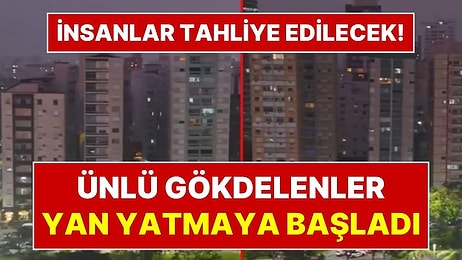 Dünyaca Ünlü Gökdelenler Yan Yatıyor: Sahil Şehrinde Dev Tahliye Kapıda! Hükümet Harekete Geçti