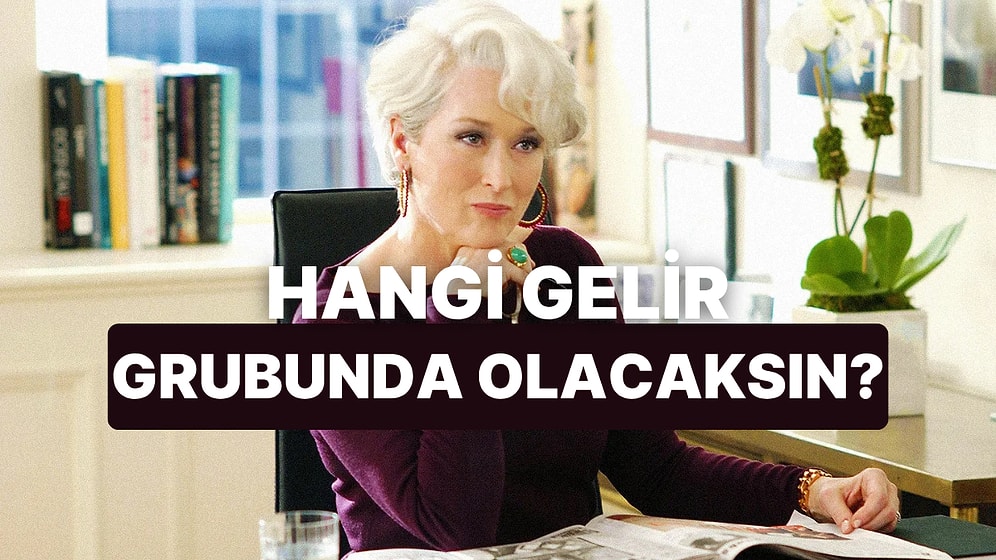 Gelecekteki “Sen” Hangi Gelir Grubunda Olacaksın?