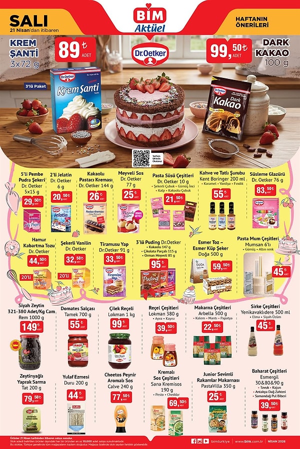 Krem Şanti 3x72 gr 89 TL