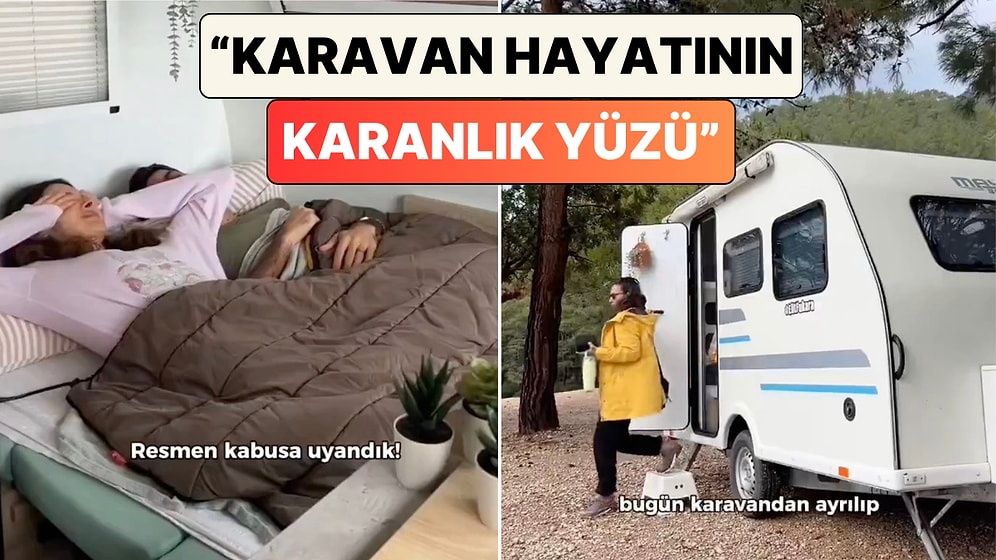 "Bir Karavancının Kabusu": Karavanda Elektrikleri Tükenen Çift Yaşadıkları Zorluğu Paylaştı