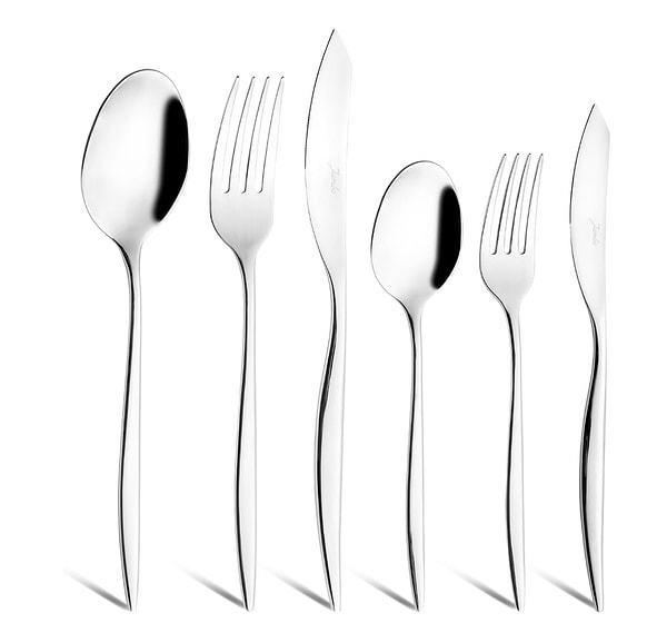 Sofralara Asalet Geliyor: Jumbo 12 Kişilik Çatal Kaşık Bıçak Seti!