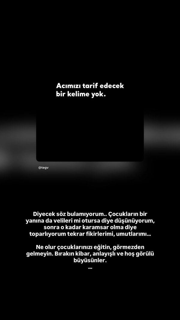 Uzak Şehir'in Cihan'ı Ozan Akbaba da yaşananlara isyan eden isimler arasındaydı.