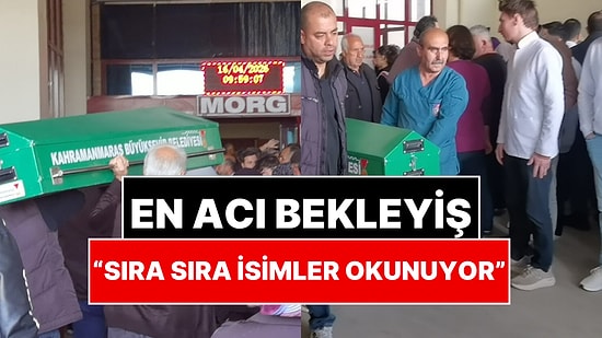 Türkiye'yi Ağlatan Görüntü: Morg Önünde İsimler Tek Tek Okunuyor!