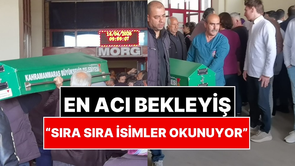 Türkiye'yi Ağlatan Görüntü: Morg Önünde İsimler Tek Tek Okunuyor!
