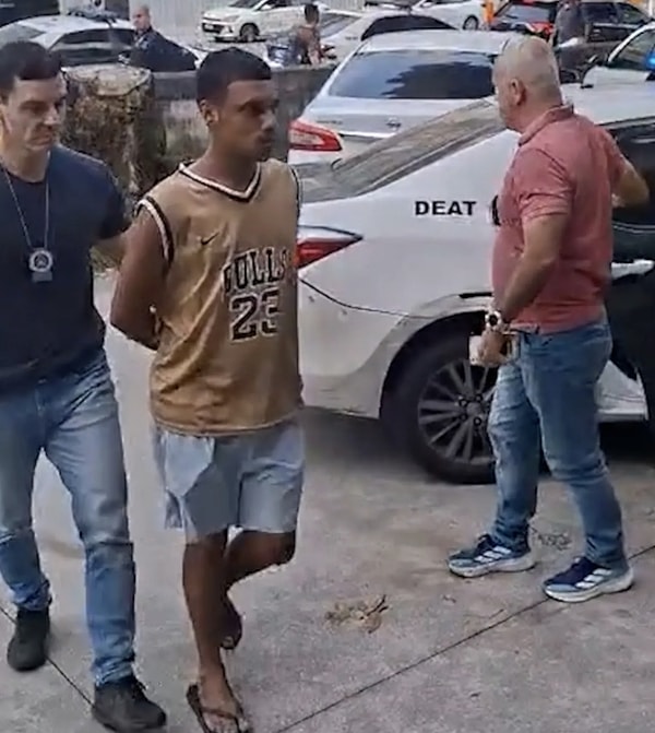 Olay, Rio’nun lüks otellerinin hemen karşısındaki kumsalda meydana geldi.