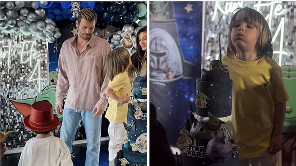 The event organized by Kıvanç Tatlıtuğ and Başak Dizer for Kurt Efe, who turned four on April 15th, caught the attention on social media.