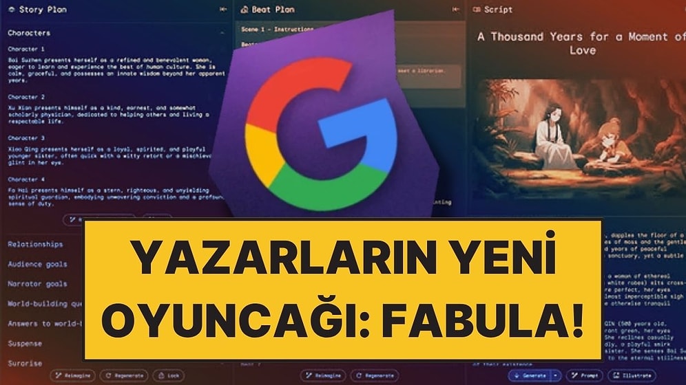 Google’dan Yazarlar İçin Yeni Araç! Fabula Nedir, Ne İşe Yarıyor?