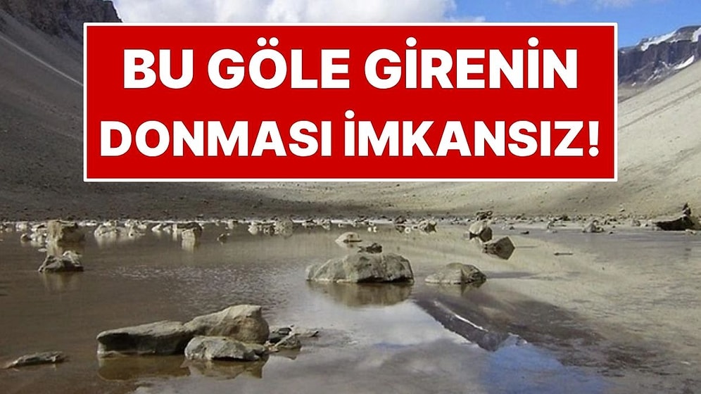 İçine Girenin Donmadığı Göl! -50 Derecede Bile Sıvı Kalıyor