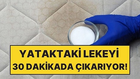 Yataktaki Leke ve Kokuyu 30 Dakikada Yok Eden Hile Gibi Yöntem