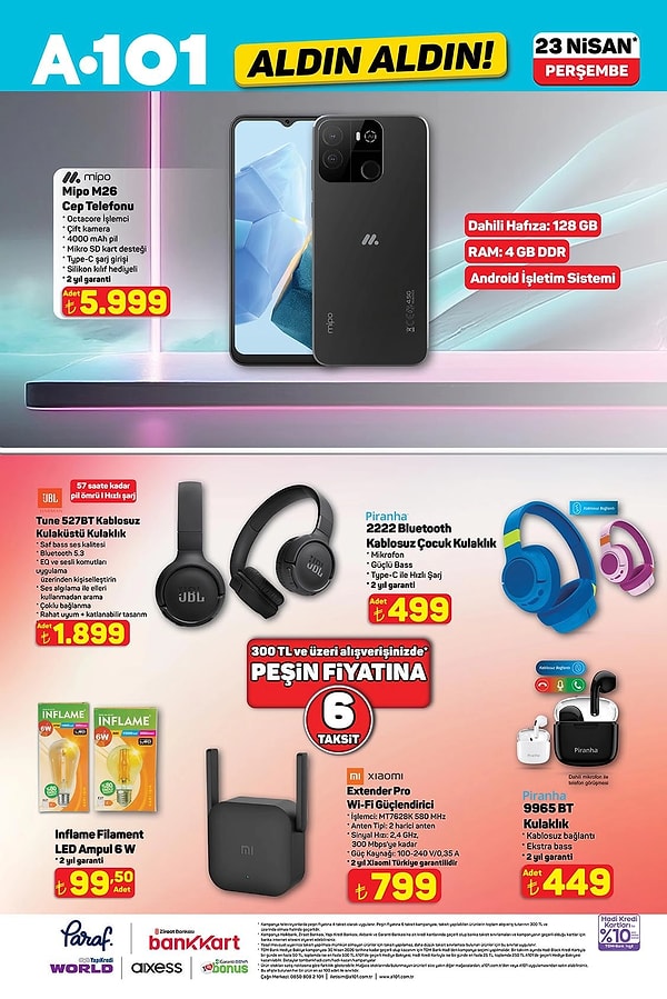 Mipo M26 Cep Telefonu 5.999 TL
