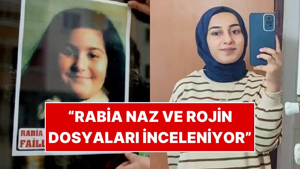 Adalet Bakanı Akın Gürlek'ten Rabia Naz ve Rojin Kabaiş Açıklaması