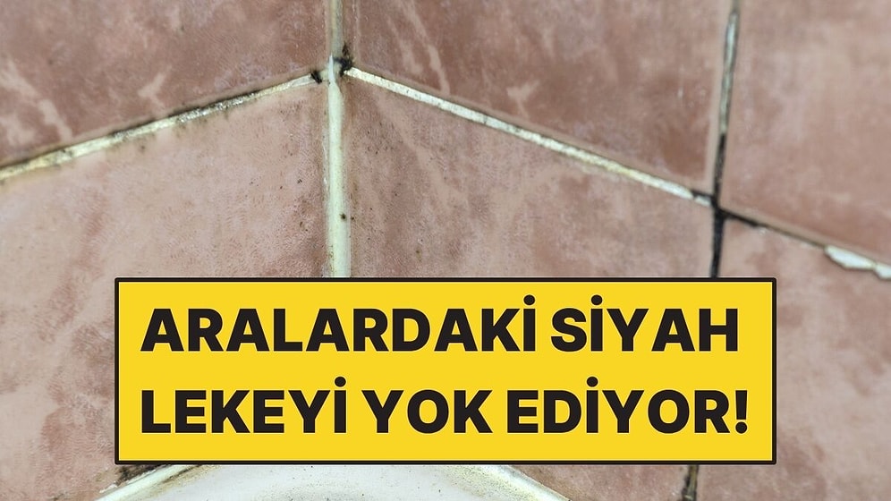Fayans Aralarını 10 Dakikada Temizleyen Yöntem: 1 Çay Kaşığı Yetiyor
