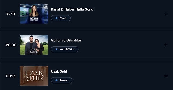 Güller ve Günahlar Var mı? 18 Nisan Cumartesi Kanal D Yayın Akışı