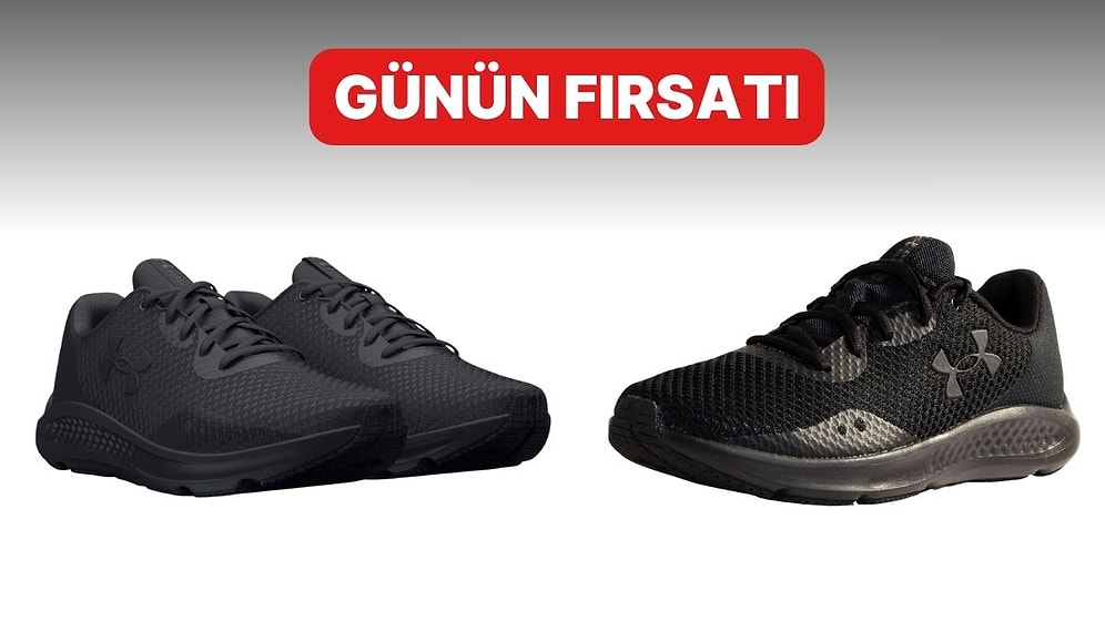 Günün Fırsatı: Çok Satanlar Listesinin Yıldızı Under Armour Charged Pursuit 3 Koşu Ayakkabısı İndirimde!