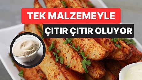 Fırın Patateste Çıtırlık Sırrı Ortaya Çıktı: Tek Bir Malzeme Lezzeti Baştan Aşağı Değiştiriyor