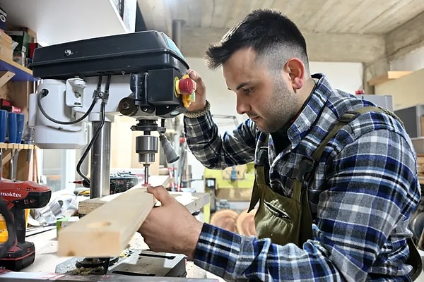 Makine, yarım günlük işi sadece 20 dakikada tamamlıyor.