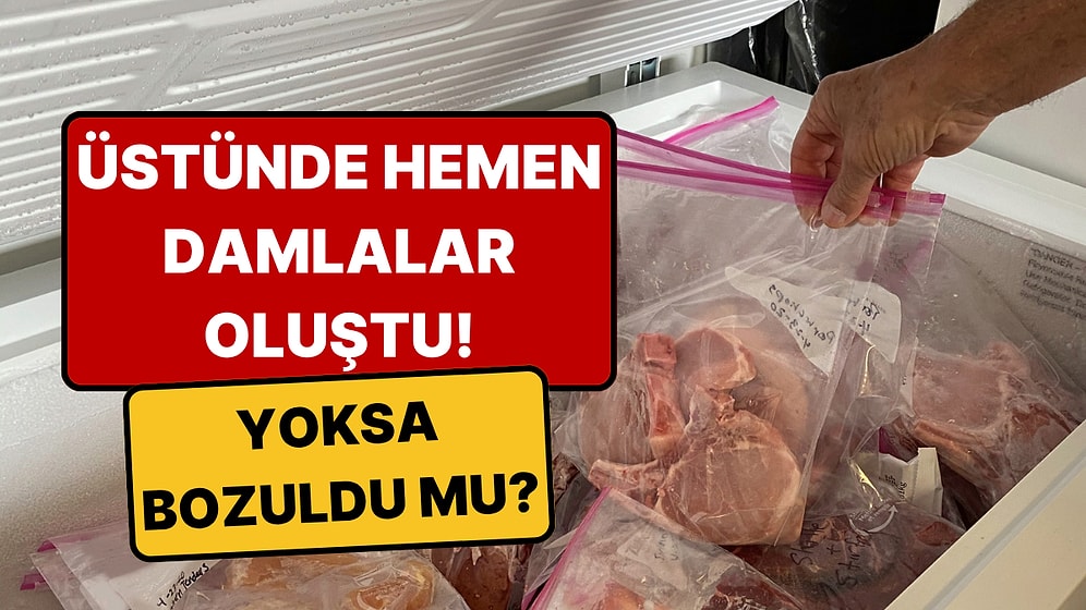 Buzdolabından Çıkan Yiyecekler Neden "Terler?" Bozulduğu Anlamına mı Geliyor?