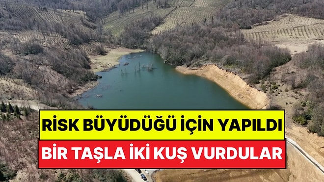 Risk Hızla Büyüdü, Sıfırdan Yeni Gölet Yapıldı: Bir Taşla İki Kuş Vurdular