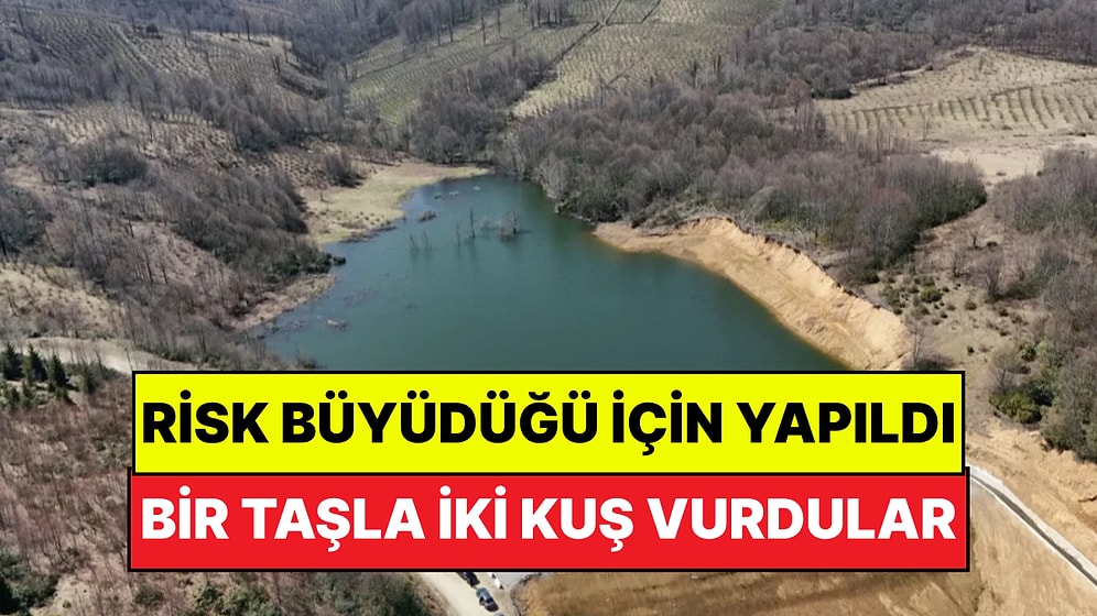 Risk Hızla Büyüdü, Sıfırdan Yeni Gölet Yapıldı: Bir Taşla İki Kuş Vurdular