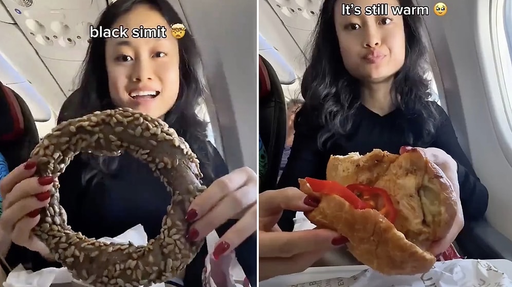 Chinese Tourist Confused by Turkish Airline Drinks: "Why are they drinking water out of these little cups?"