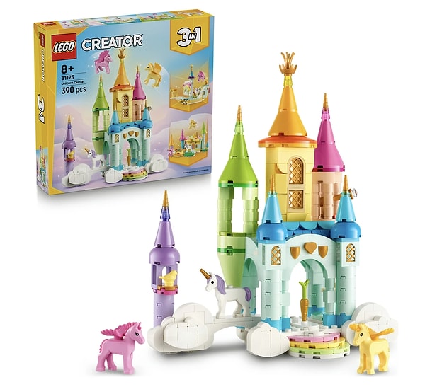 Büyülü Bir Masal: 3'ü 1 Arada Tek Boynuzlu At Kalesi