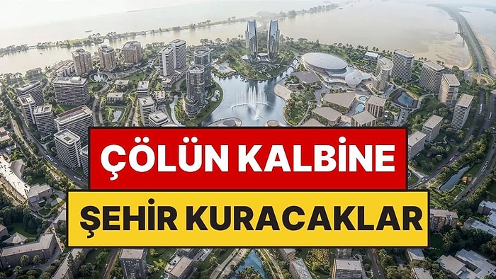 Çölün Kalbine 165 Gökdelenden Oluşan Koca Şehir İnşa Edilecek