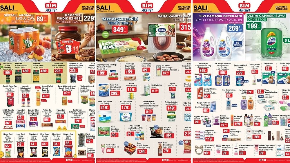 28 Nisan 2026 BİM Aktüel Haftanın Önerileri Kataloğu
