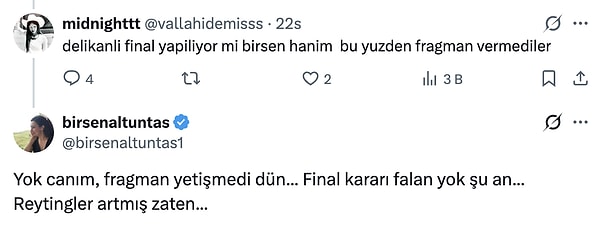Show TV dizisi Delikanlı'nın final iddialarına yanıt geldi. Delikanlı final yapmıyor.