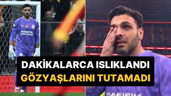 Galatasaray Gençlerbirliği Maçında Islıklanan Günay Güvenç Maç Bitiminde Gözyaşlarını Tutamadı