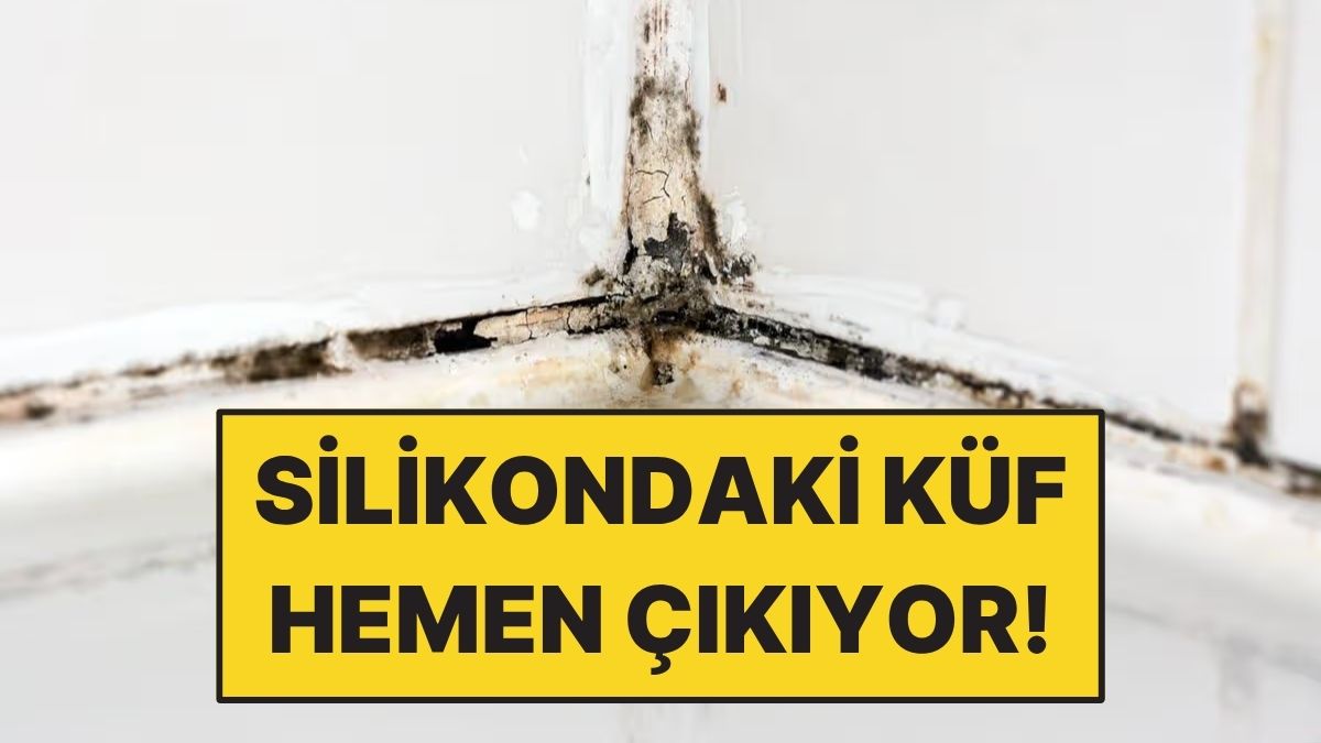 Silikondaki Siyah Küfler Dakikalar İçinde Çıkıyor: 1 Doğal Malzeme Yeterli