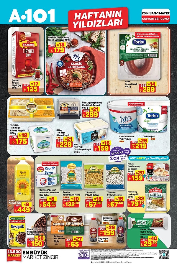 Çaykur Tiryaki Çayı 125 TL