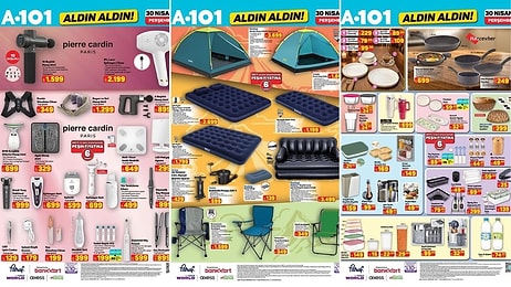A101'e Kamp Ürünleri Geliyor! 30 Nisan 2026 A101 Aldın Aldın Kataloğu
