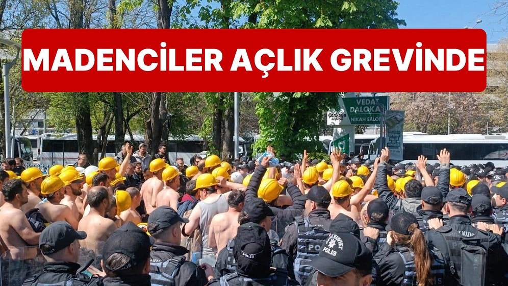Açlık Grevindeki Madencilere Sosyal Medyadan Destek Yağdı