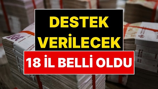 Dev Destek Verilecek 18 İl Belli Oldu: Yatırım Yapana 301 Milyon TL Nakit!