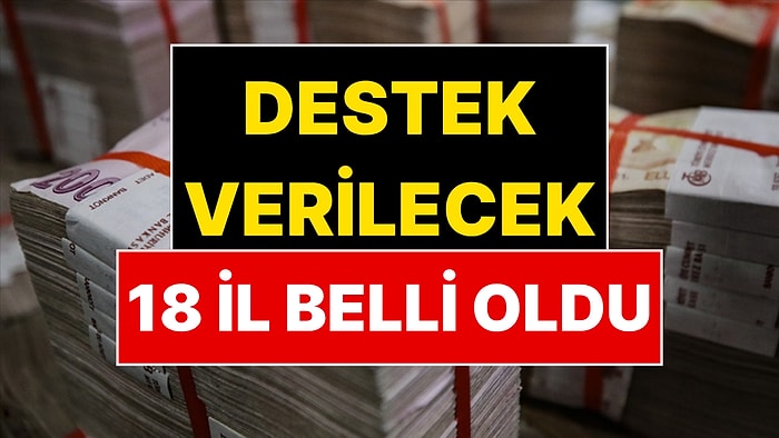 Dev Destek Verilecek 18 İl Belli Oldu: Yatırım Yapana 301 Milyon TL Nakit!