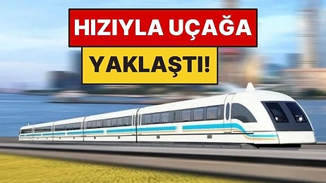 Raylara Temas Etmeden 460 Km Hızla Gidiyor: 30 Kilometrelik Yol 7 Dakika