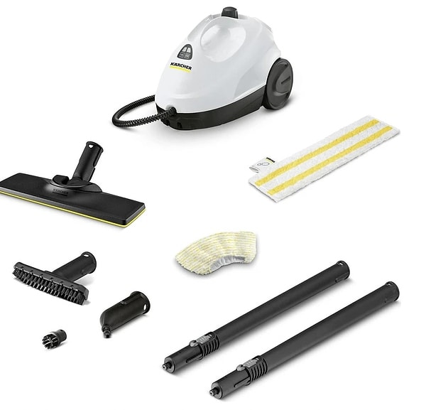 Karcher Buharlı Temizlik Makinesi, kimyasallara ihtiyaç duymadan hijyenik bir ortam yaratıyor.