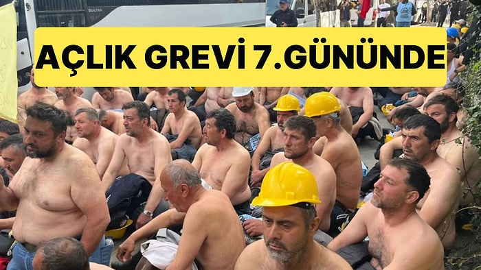 Maden İşçilerinin Grevi 7. Gününde: Madenciler Artık Konuşmakta Güçlük Çekiyor