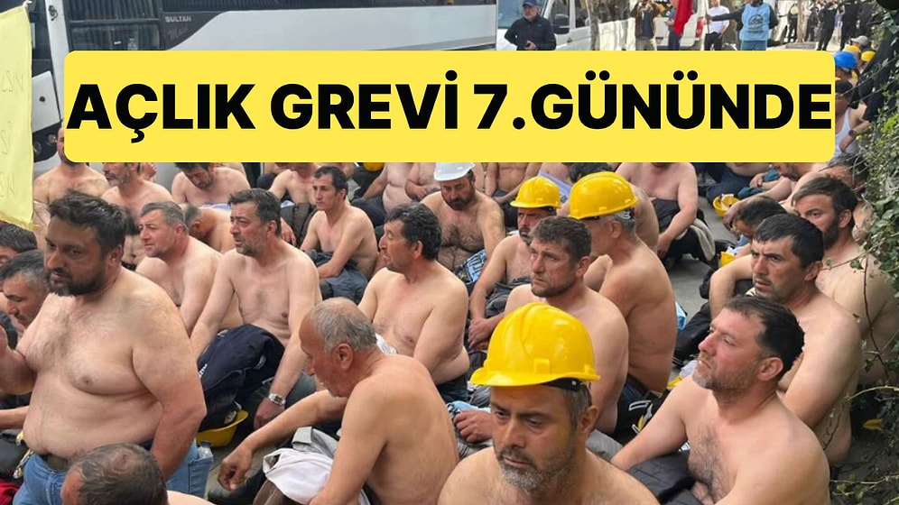 Maden İşçilerinin Grevi 7.Gününde: Madenciler Artık Konuşmakta Güçlük Çekiyor