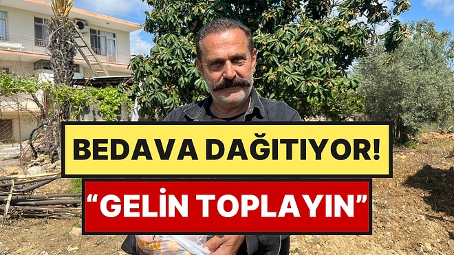 Talep Olmayınca Çareyi Bedava Dağıtmakta Buldu: Poşetini Alan Koştu
