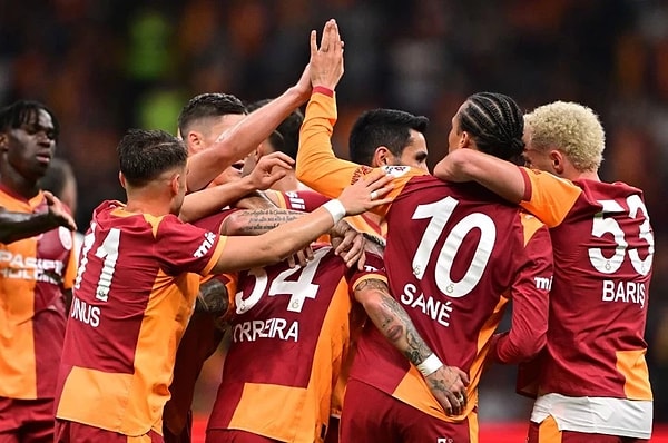 Galatasaray'ın ilk 11'i: