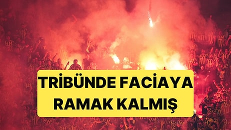 Galatasaray-Fenerbahçe Derbisinde Meşaleler Büyük Bir Faciaya Neden Olabilirdi